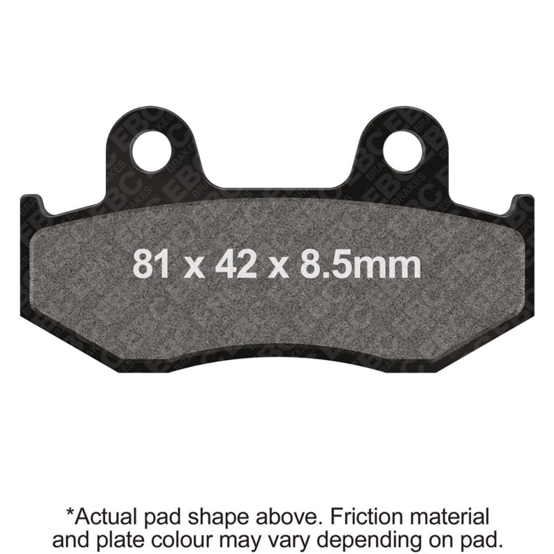 EBC 03-06 Suzuki AN 400 Burgman Rear Left FA-SFA-TT-X Brake Pads