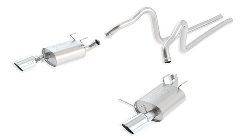 Borla 11-12 Ford Mustang 3.7L AT/MT RWD 2dr ATAK SS Catback Exhaust