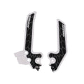 Acerbis 2025 KTM TC85 Frame Guards- X-Grip - White/Black