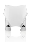 Acerbis 23+ KTM SX125-300/SX-F250-450/XC125-300/XC-F250-450 Front Number Plate-Raptor 2 - White