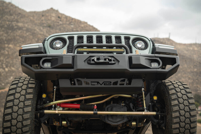 Dv8 18+ Jeep Wrangler JL / 20+ Jeep Gladiator JT OE Plus Front Bumper