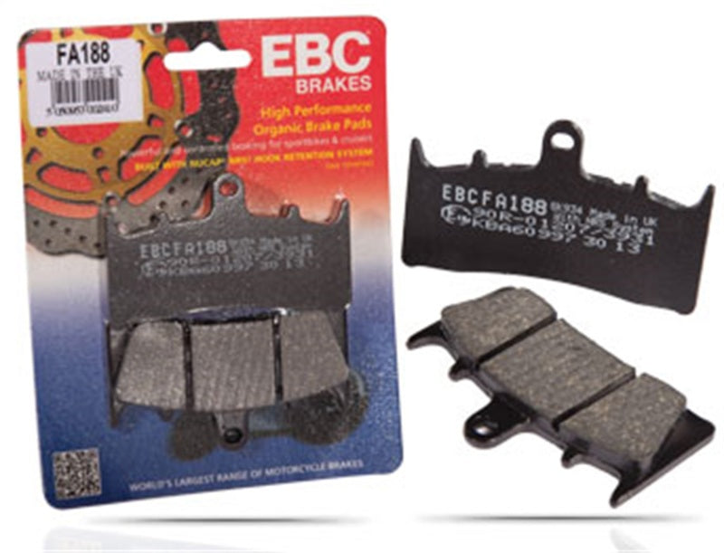 EBC 02-04 Suzuki VL 1500 Intruder LC Rear Left FA-SFA-TT-X Brake Pads