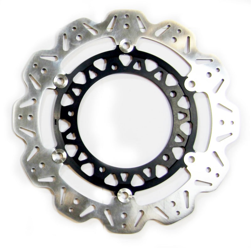 EBC 08-16 Yamaha YZF-R6 310mm Rotor Front Left/Right Vee Floating Black Rotor