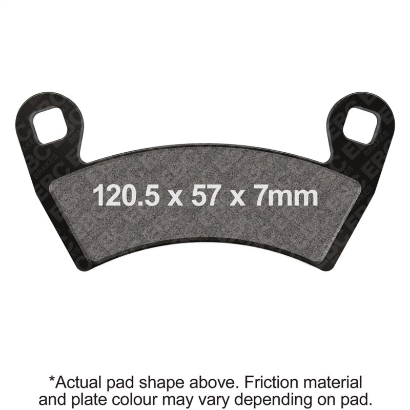 EBC 16-20 Polaris General 1000 EPS (2 Seater)Front Left/Right SV Series Brake Pads