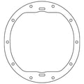 Cometic GM 8.5in .060in Fiber Differential Cover Gasket - 10 Bolt