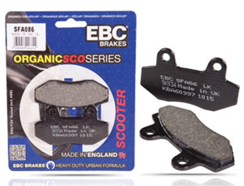 EBC 11-15 KYMCO Street My Road 700 i Front Left/Right FA-SFA-X Brake Pads