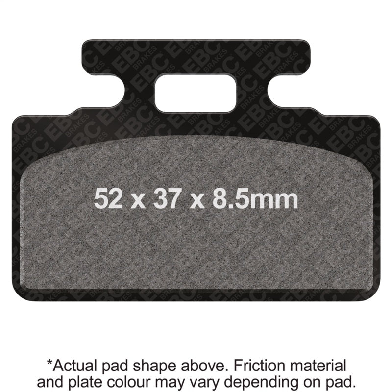 EBC 18-20 Honda NSF 250 NSF 250 R Rear Left FA-SFA-TT-X Brake Pads