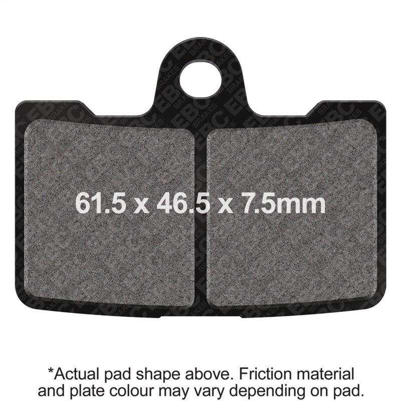 EBC 09-10 Buell XB12 SCG Lightning Front Left Sintered HH/R Brake Pads