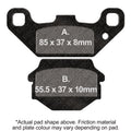 EBC 87-04 Kawasaki KSF 250 Mojave Front Left/Right FA-SFA-X Brake Pads