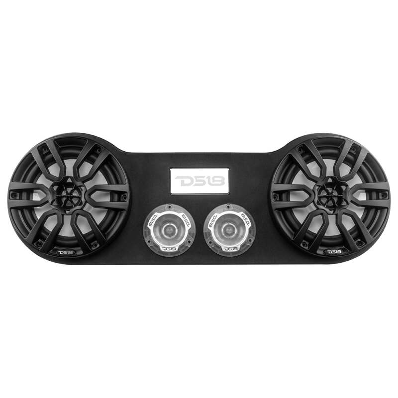 DS18 28in Speaker Enclosure Fits 2x 8in Speakers and 2x 3.78in Tweeters (Speakers not Included)