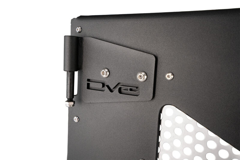 DV8 18-22 Jeep 4 Door JL/JT Aluminum Half Doors with Perforated Mesh Front