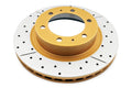 DBA 05-20 Toyota Tacoma (w/6 Lug Wheel & 4 Piston Clpr) Front Drilled & Slotted Street Series Rotor