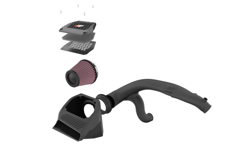K&N 2023 Ford Bronco Raptor V6 3.0L F/I 63 Series AirCharger Performance Air Intake System