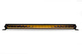 DV8 Offroad 20in Halo Elite Single Row Light Bar with Accent Light - White/Amber