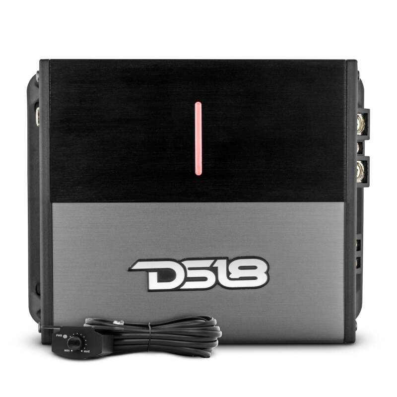 DS18 1-Channel Amp 600/1ohm 400/2ohm 200/4ohm Watts RMS Class D