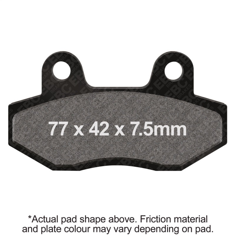 EBC 85-87 Honda CMX 250 C/CD Rebel Front Left/Right Sintered HH/R Brake Pads