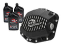 aFe POWER 2021 Ford Bronco w/ Dana M220 Diff Cover w/ Gear Oil Black Street Series w/ Machined Fins