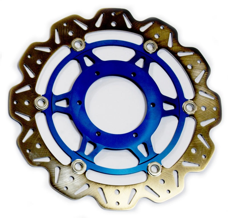 EBC 06-07 Honda CBR 1000 RR Front Left/Right Vee Floating Blue Rotor