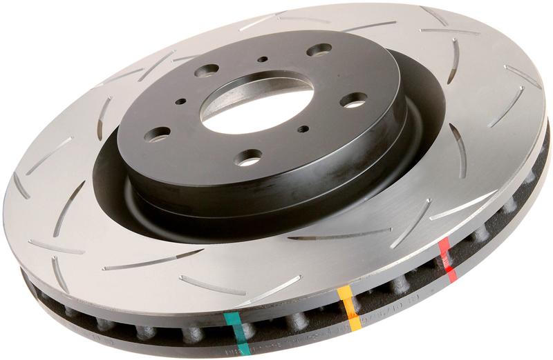 DBA 2012 Toyota 4Runner/11-12 FJ Cruiser Front Slotted 4000 Series Rotor