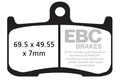 EBC 2017 Kawasaki Z 900 ZR 900 Front Left/Right Sintered HH Brake Pads