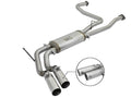 aFe POWER Rebel Series 2-1/2in 409 SS Cat Back Exhaust w/ Polished Tips 16-17 Nissan Titan V8 5.6L