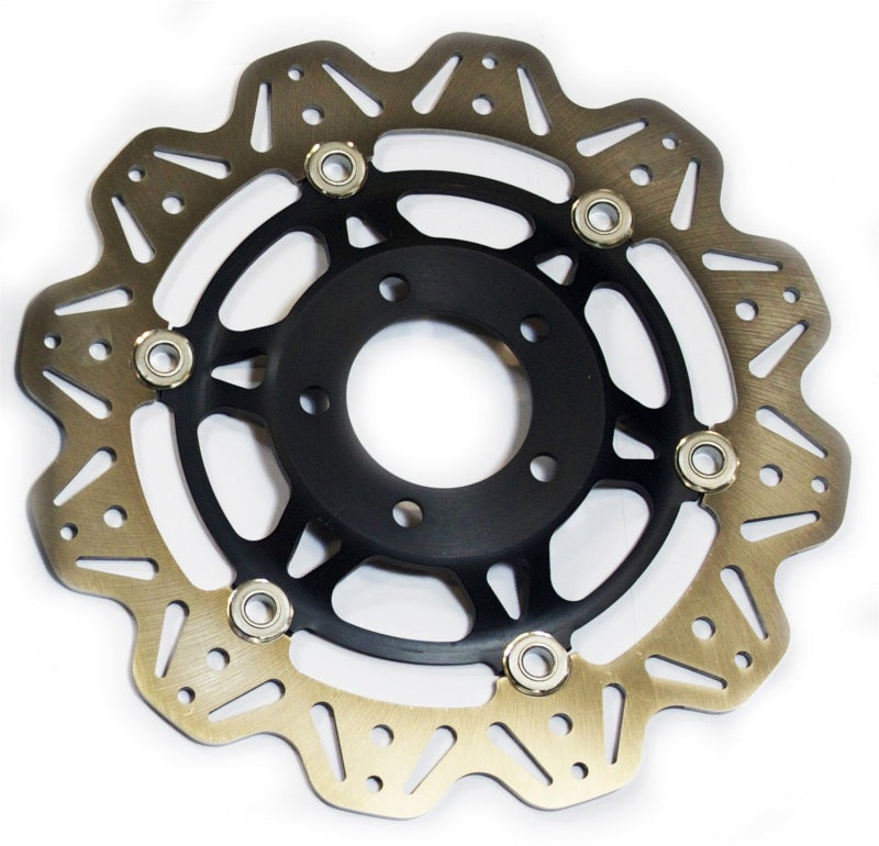 EBC 96-98 Suzuki GSF 600 Bandit Front Left/Right Vee Floating Black Rotor
