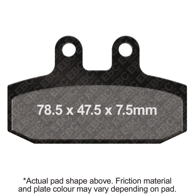 EBC 08-12 Aprilia Mana 850 Rear Left FA-SFA-TT-X Brake Pads