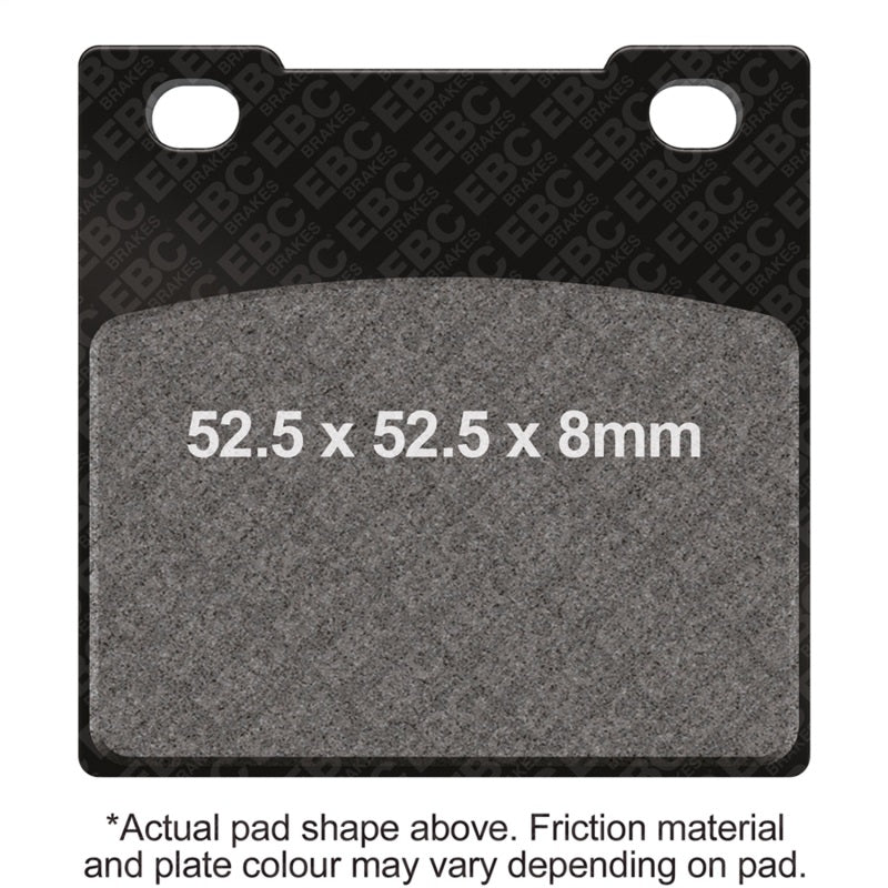 EBC 89-90 Kawasaki ZX 750 ZX-7 H Rear Left FA-SFA-TT-X Brake Pads