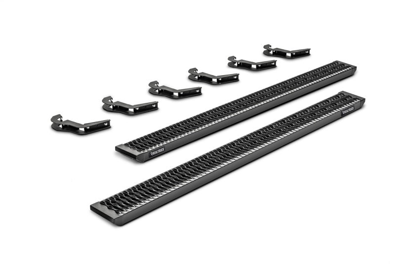 N-Fab Growler Fleet 16-19 Nissan Titan/Titan XD Crew Cab - Cab Length - Tex. Black