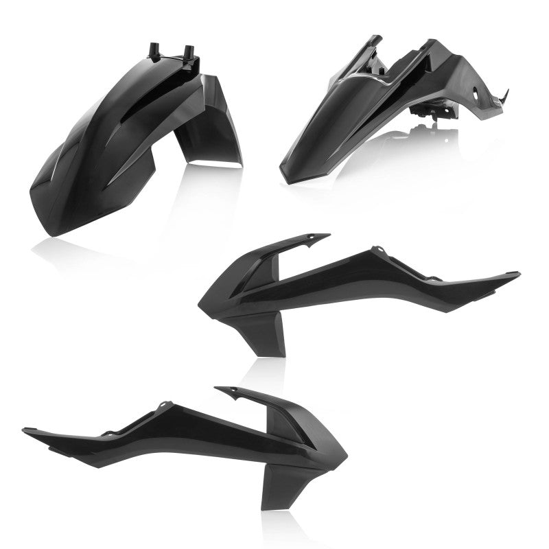 Acerbis 16-23 KTM SX65/ 21-23 GasGas MC65 Plastic Kit - Black