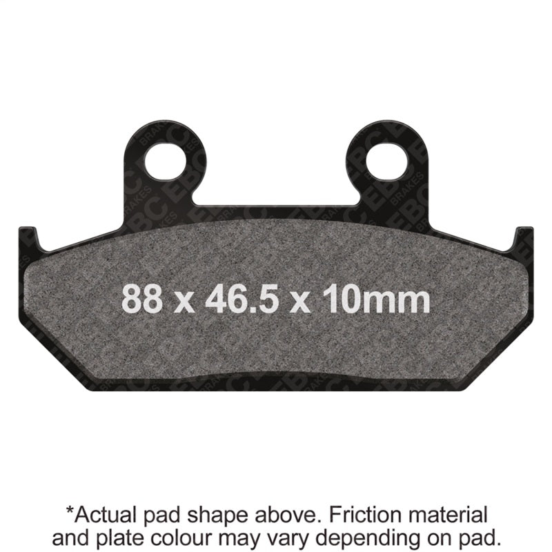 EBC 88-89 Honda GL 1500 Goldwing All models Front Left/Right Semi-Sintered Vee Brake Pads