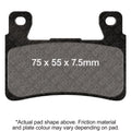 EBC 18-23 Harley-Davidson FXFBS Fat Bob 107 & 114 Front Left/Right Sintered HH Brake Pads