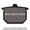 EBC 77-78 Honda CB 750 F Supersport Front Left/Right FA-SFA-X Brake Pads