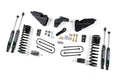 Zone Offroad 13-18 Ram 3500 4.5in Lift System - 2in Rear Block