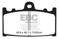 EBC 02-04 Suzuki VL 1500 Intruder LC Rear Left FA-SFA-TT-X Brake Pads