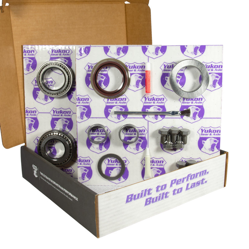 Yukon Gear 8.6in GM 4.11 Rear Ring & Pinion Install Kit Axle Bearings and Seal