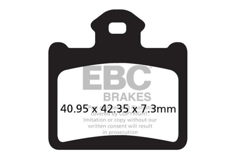 EBC 2012 Husqvarna CR 65 Rear Left/Right FA-SFA-TT-X Brake Pads