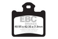 EBC 2012 Husqvarna CR 65 Rear Left/Right FA-SFA-TT-X Brake Pads