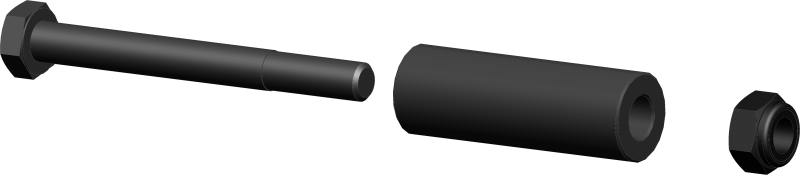 KFI Replacement SE Roller Kit - Vertical Wide