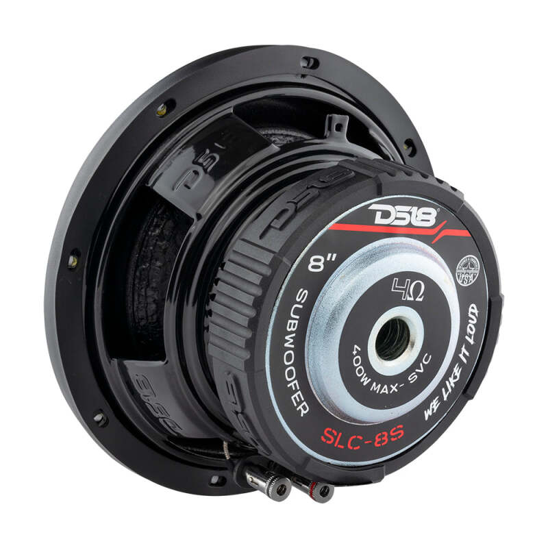 DS18 8in Select Subwoofer 200 Watts RMS 4 ohm SVC
