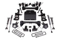 Zone Offroad 2020 Chevy/GM 2500HD/3500HD 5in Suspension System - W/ Overload