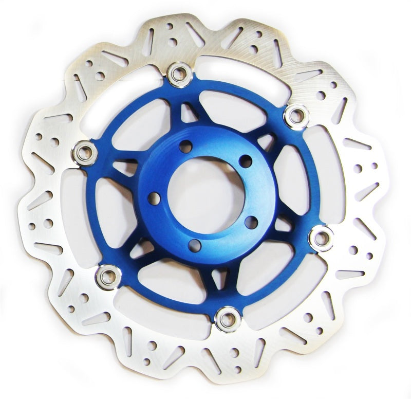 EBC 91-93 Suzuki GSF 400 Bandit Front Left/Right Vee Floating Blue Rotor
