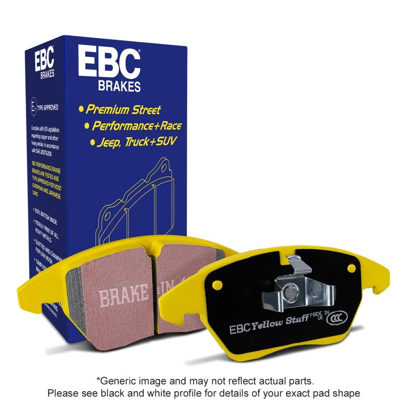 EBC 05+ Nissan Frontier 2.5 2WD Yellowstuff Front Brake Pads