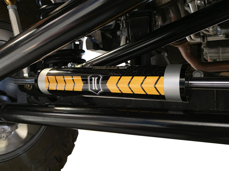 ICON 2018+ Jeep Wrangler JL / 2020+ Jeep Gladiator JT Centerline Steering Stabilizer Kit (Non Adj)