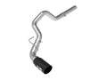 aFe LARGE BORE HD 3in 409-SS DPF-Back Exhaust w/Black Tip 14-18 RAM 1500 EcoDiesel V6-3.0L (td)
