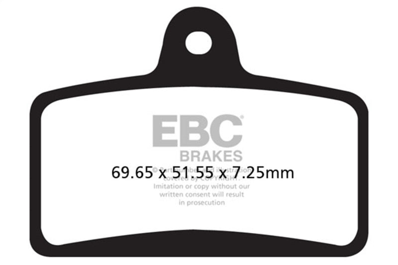 EBC 05-06 Derbi GPR 125/Nude Radial Caliper Front Left FA-SFA-X Brake Pads