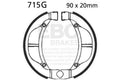 EBC 83-84 Kawasaki KX 60 A1/A2 Front Left Sintered HH Brake Pads