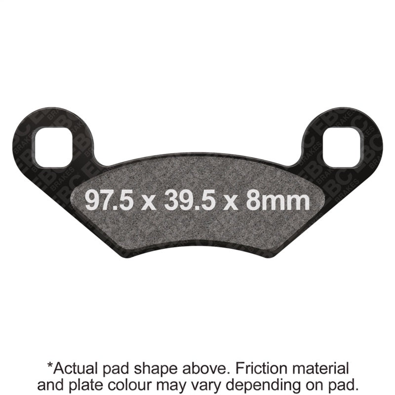 EBC 94-95 Polaris 300 2x4 / 4x4 Front Left/Right FA-SFA-X Brake Pads