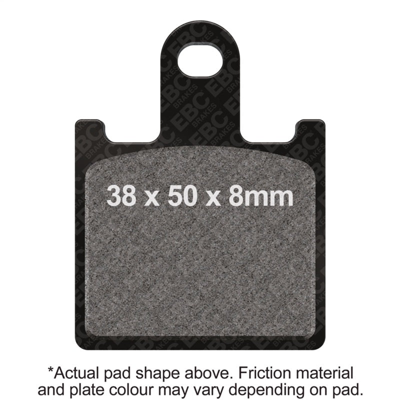 EBC 07-12 Kawasaki ZX6R ZX 600 P/R Front Left/Right Sintered HH/R Brake Pads