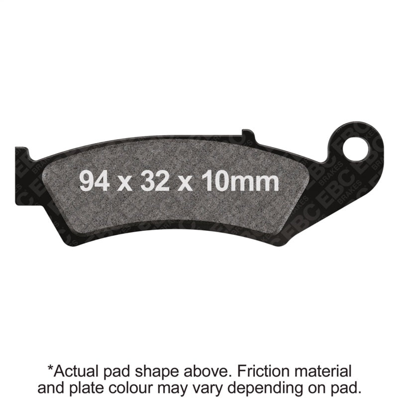 EBC 94-95 Honda RVF 750 RR RC 45 Rear Left FA-SFA-TT-X Brake Pads